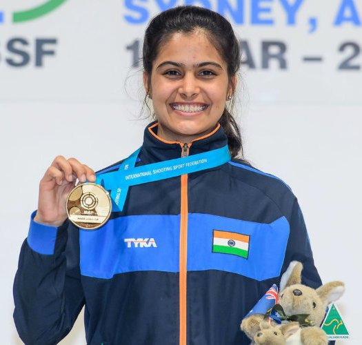 Manu Bhakar Olympic Record