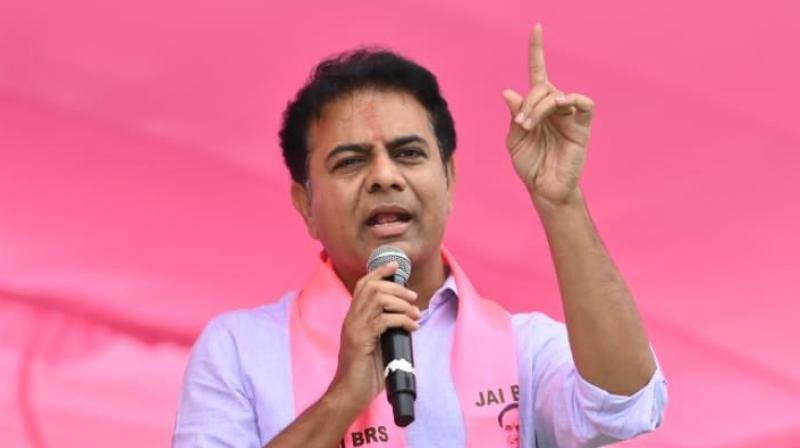 KTR Opposes To Install Rajiv Gandhi Statue At Secretariat