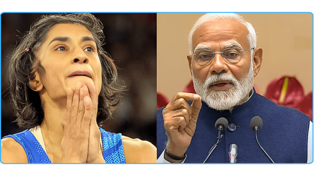 Indian wrestler Vinesh Phogat Disqualified