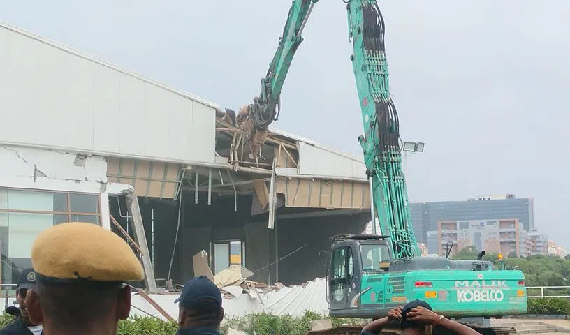 Hero Nagarjuna's N Convention Centre Demolished
