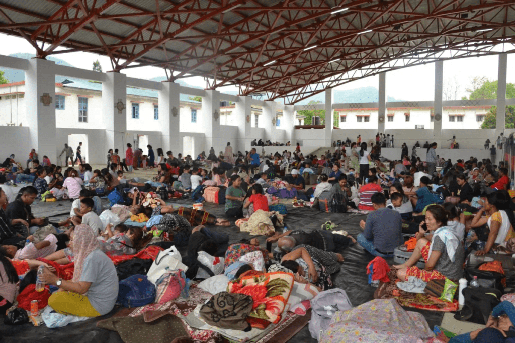 Kerala Wayanad Landslide Relief Camps